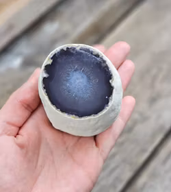 Enhydro Agat/Agatgeod med inkapslat vatten #4