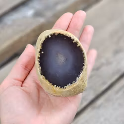 Enhydro Agat/Agatgeod med inkapslat vatten #6