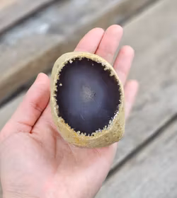 Enhydro Agat/Agatgeod med inkapslat vatten #6