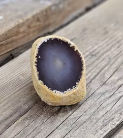 Enhydro Agat/Agatgeod med inkapslat vatten #6