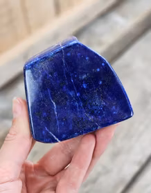 Lapis Lazuli, polerad kristall stående friform #2