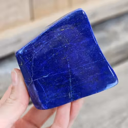 Lapis Lazuli, polerad kristall stående friform #3