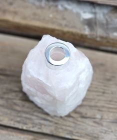 Rosenkvarts diffuser silver #2