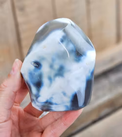 Orca Agat, polerad flamma #2