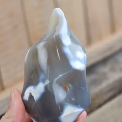 Orca Agat, polerad flamma #3