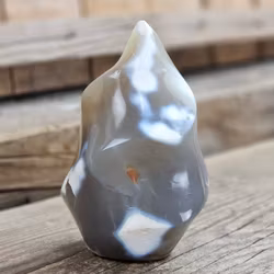 Orca Agat, polerad flamma #3