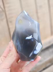 Orca Agat, polerad flamma #4