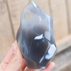 Orca Agat, polerad flamma #4