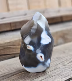 Orca Agat, polerad flamma #4