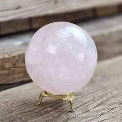 Rosenkvarts, klot #3 -30% p.g.a. skada/annat