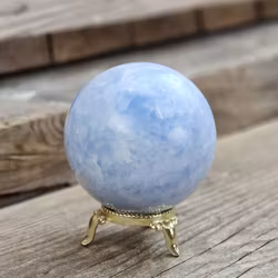 Blå Kalcit, klot #5