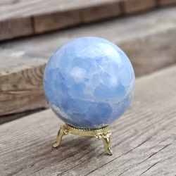 Blå Kalcit, klot #3