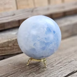 Blå Kalcit, klot #12