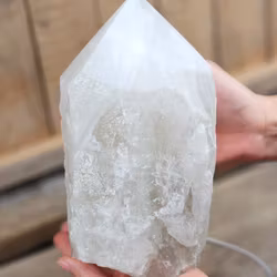 Bergkristall spets XL, lampa #1