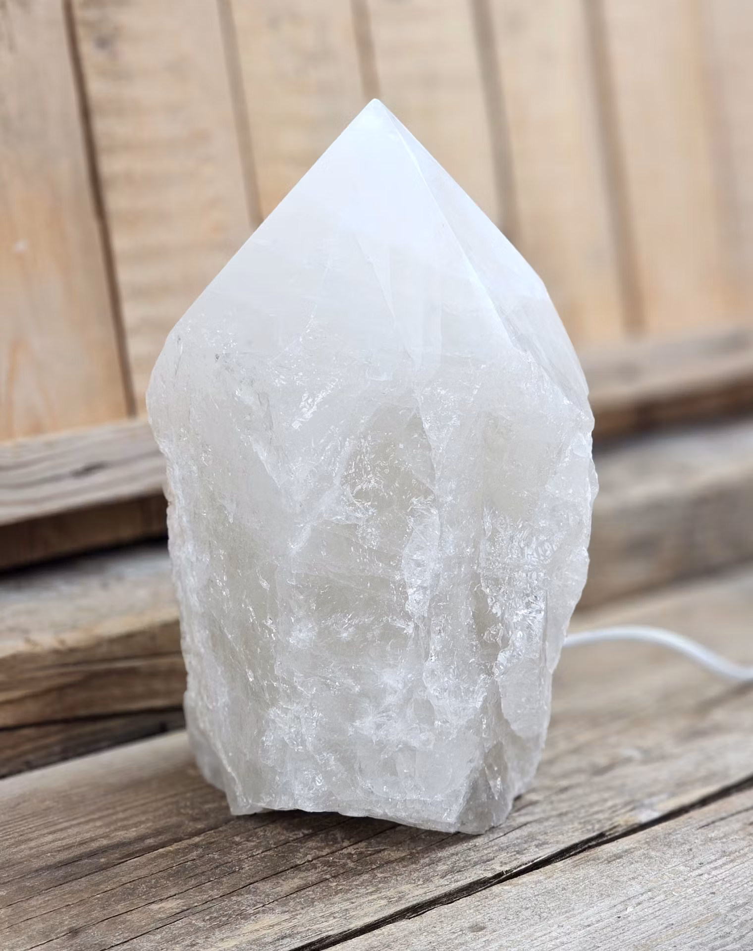 Bergkristall spets XL, lampa