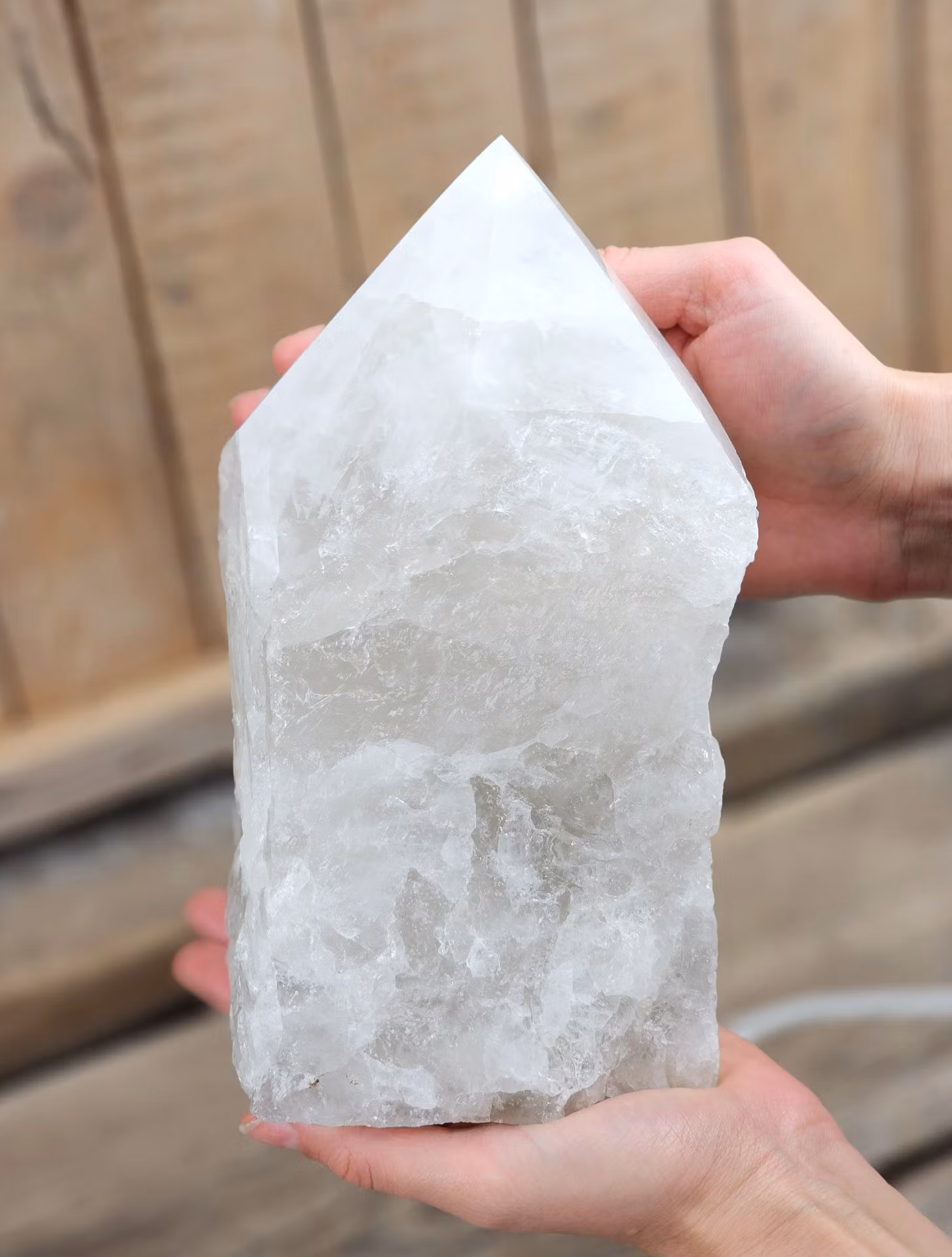 Bergkristall spets XL, lampa