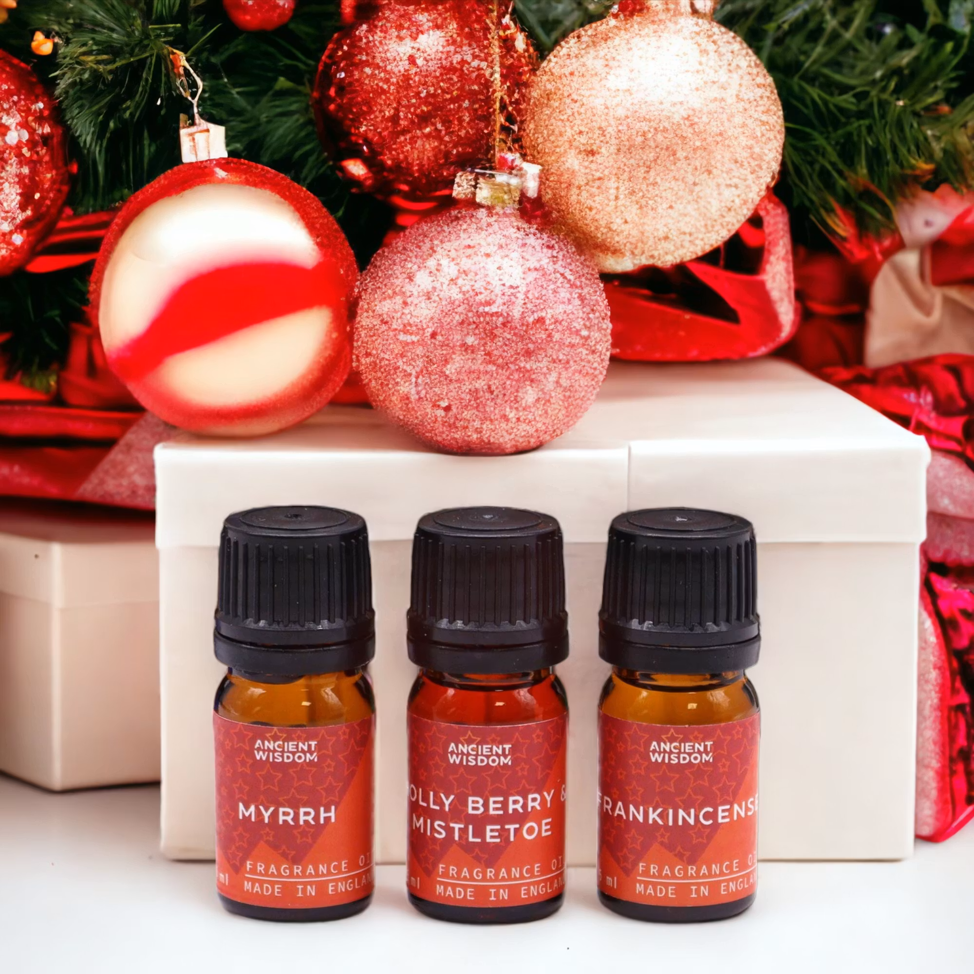 Ancient Wisdom - Holy Scents of Christmas giftpack, Aromaolja Aromaterapi