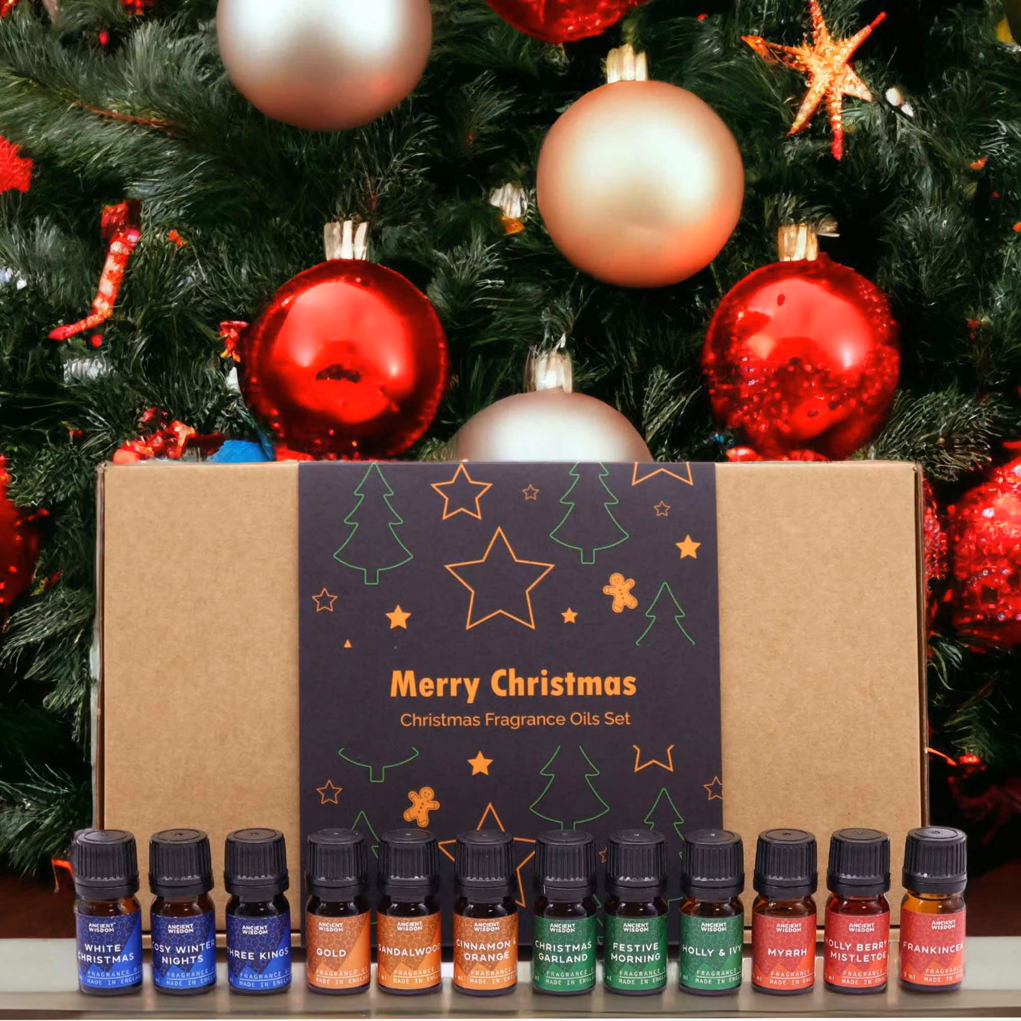 Ancient Wisdom - Holy Scents of Christmas giftpack, Aromaolja Aromaterapi
