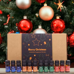 Ancient Wisdom – Holy Scents of Christmas, juldoftoljor i gåvoset (12 × 5 ml)