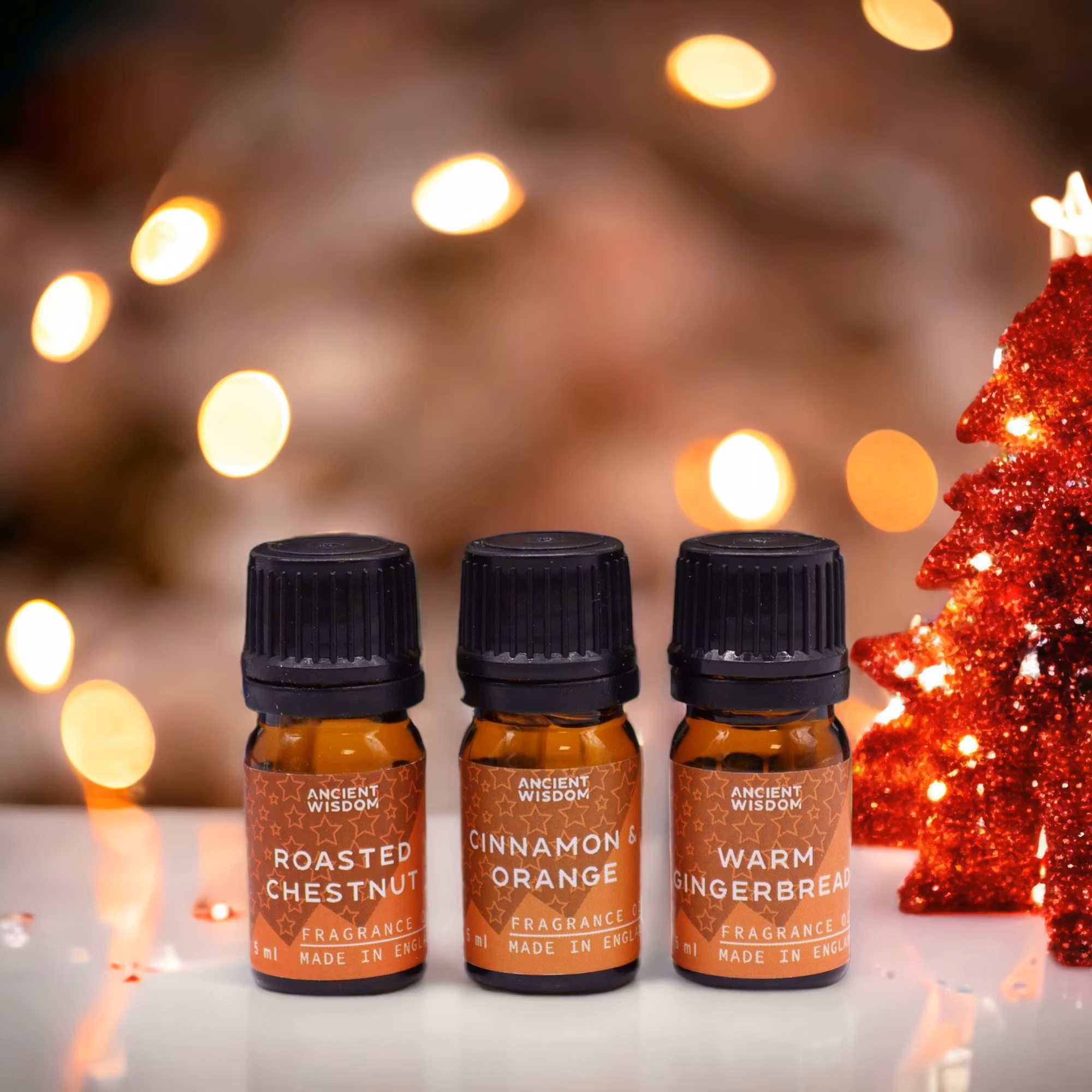 Ancient Wisdom - Festive Delights Christmas giftpack, Aromaolja Aromaterapi