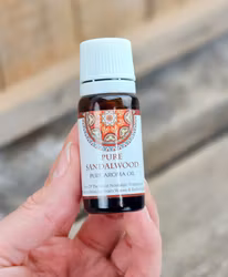 Goloka Aromaolja – Pure Sandalwood (Sandelträ), doftolja (10 ml)