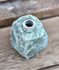 Grön Aventurin diffuser silver #3