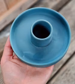 Palo Santo-brännare, rökelsehållare blågrön