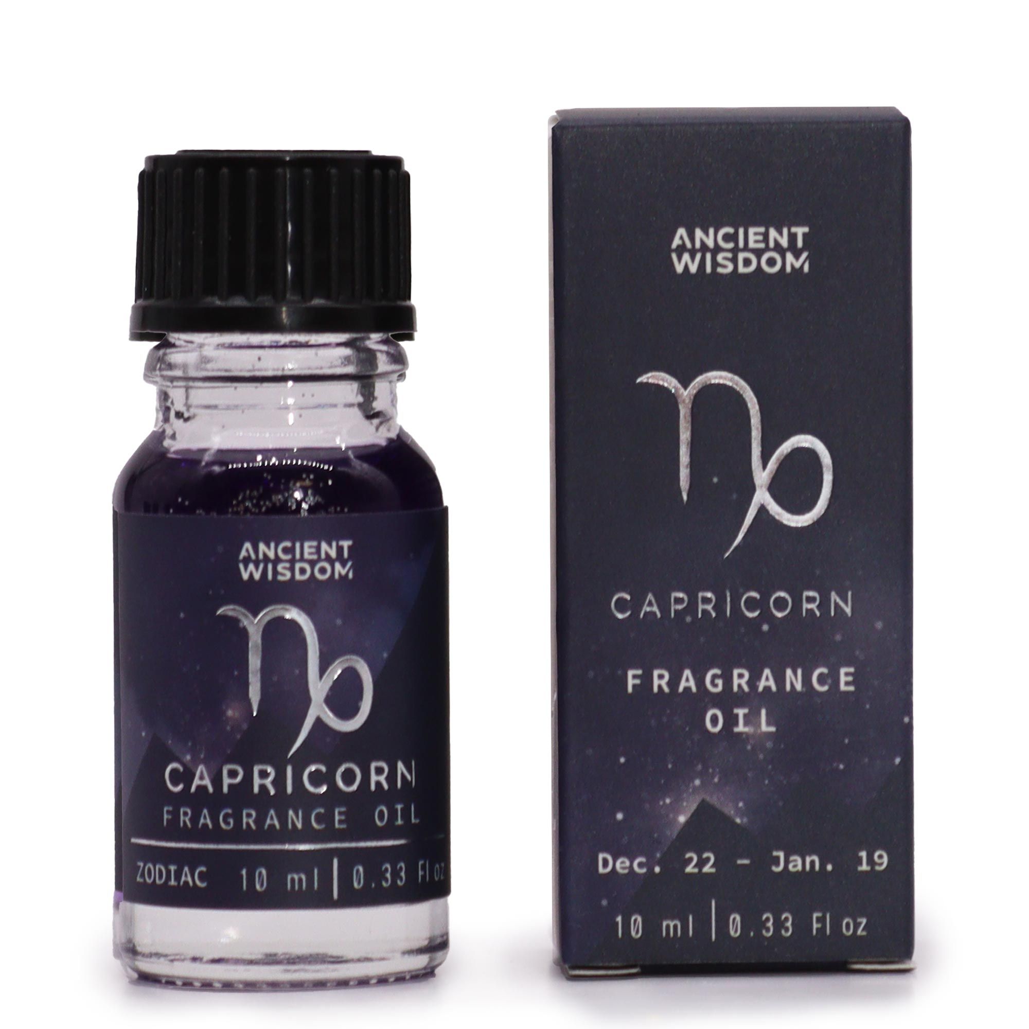 Ancient Wisdom - Zodiac Fragrance Oil, Capricorn (Stenbocken) Stjärntecken Aromaolja Aromaterapi