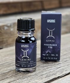 Ancient Wisdom - Zodiac Fragrance Oil, Gemini (Tvillingarna) Stjärntecken Aromaolja Aromaterapi