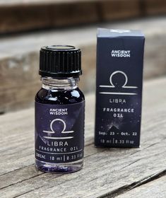 Ancient Wisdom - Zodiac Fragrance Oil, Libra (Vågen) Stjärntecken Aromaolja Aromaterapi