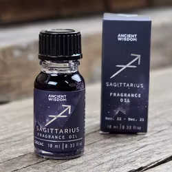 Stjärnteckenolja Skytten (Sagittarius) – Zodiak aromaolja med glitter, 10 ml