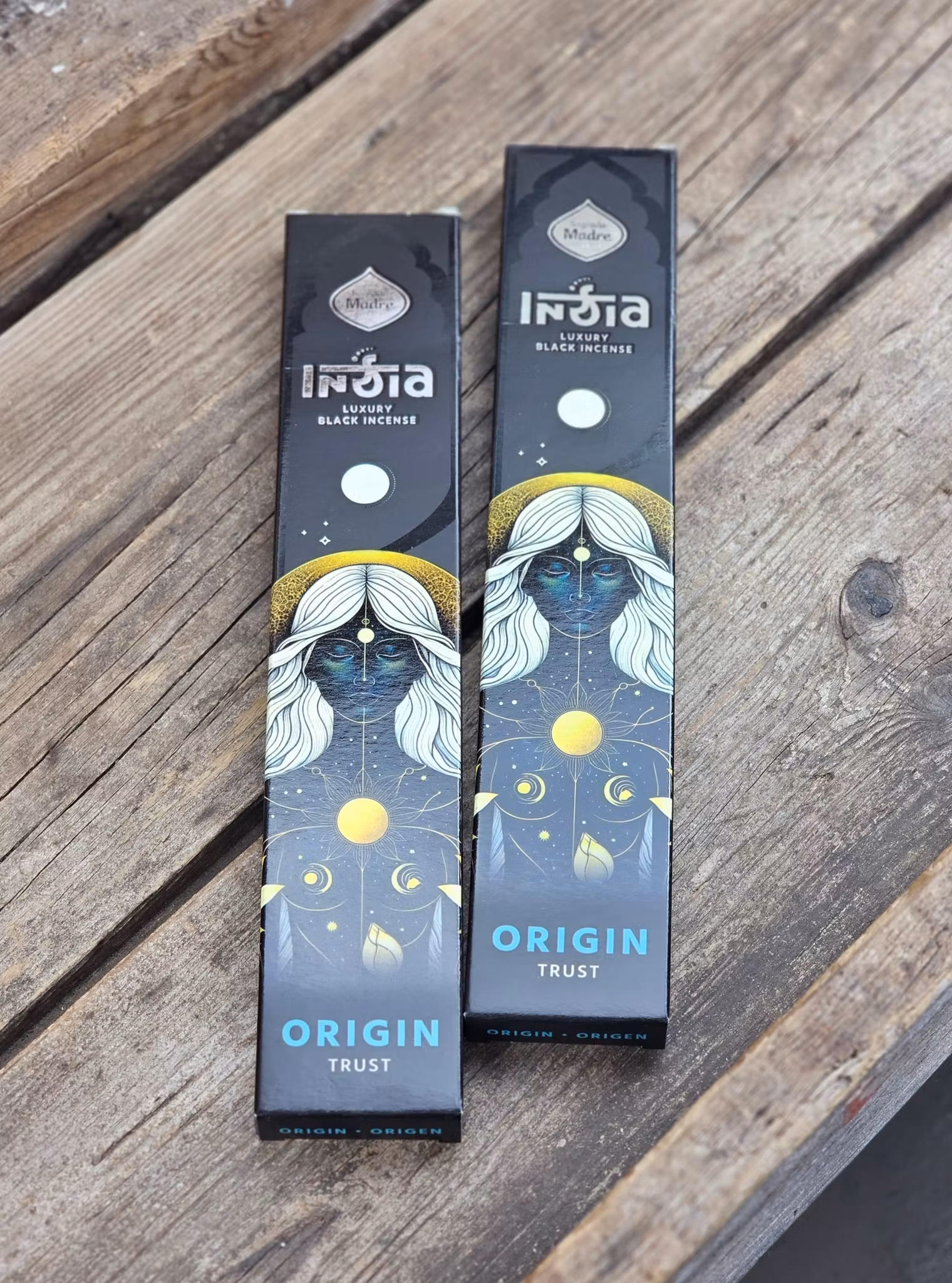 Sagrada Madre - India Black, Origin rökelsepinnar