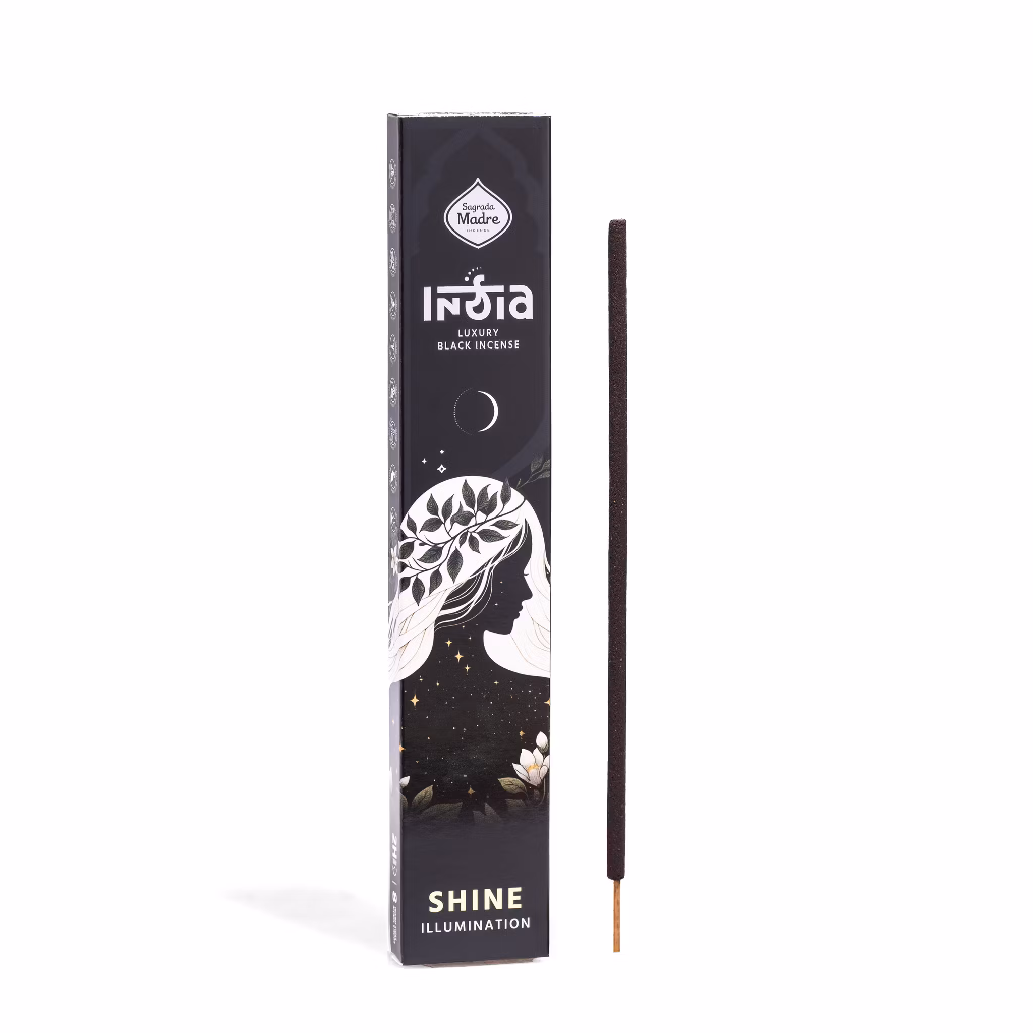 Sagrada Madre - India Black, Shine rökelsepinnar