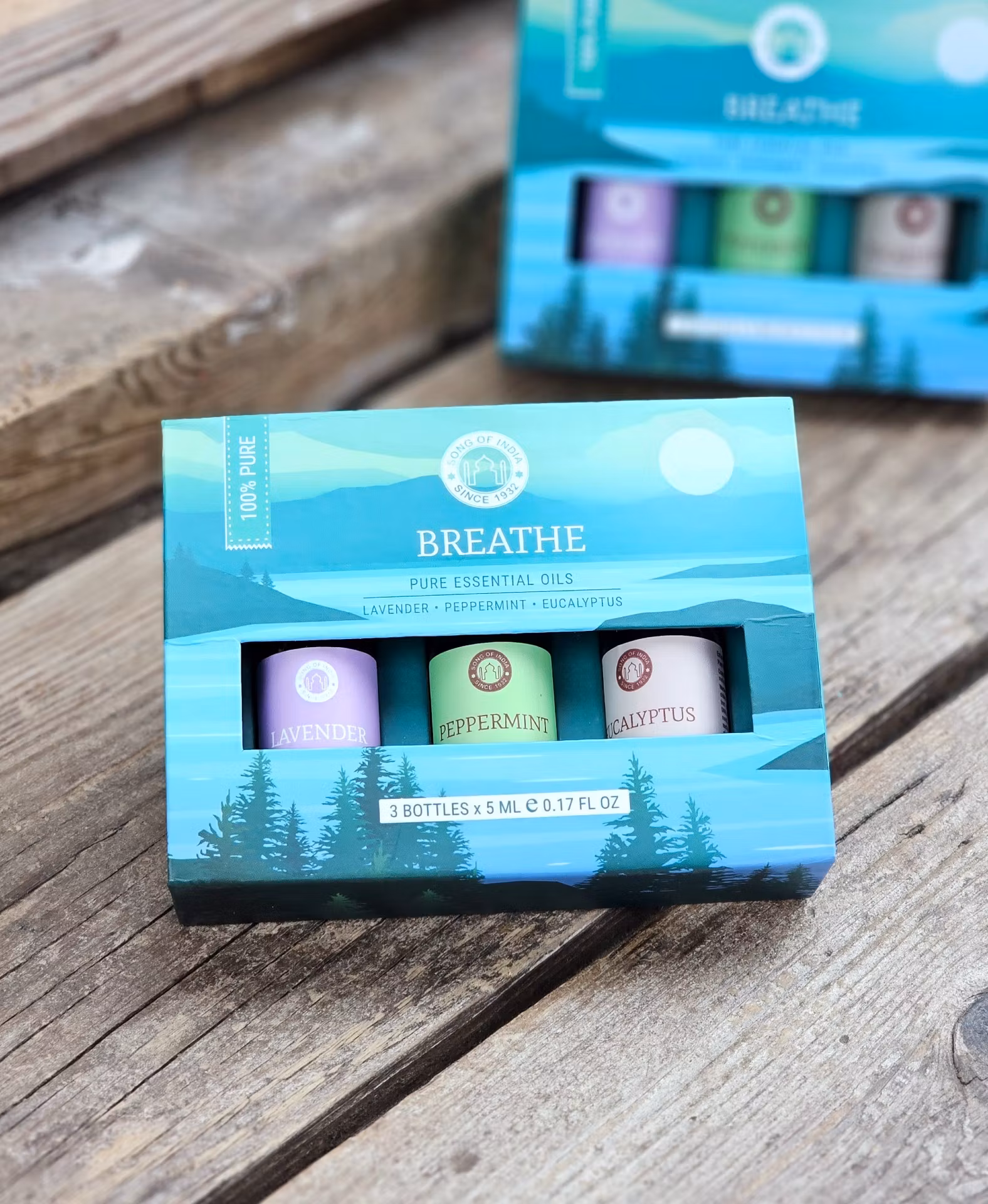Song Of India - Breathe kit, Eterisk olja Aromaterapi