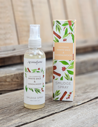 Aromafume - Natural Smudge Spray, White Sage & Sandalwood