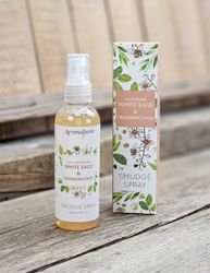Aromafume - Natural Smudge Spray, White Sage & Frankincense
