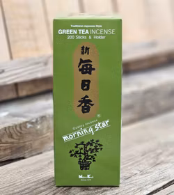 Morning Star - Green tea, rökelsepinnar storpack