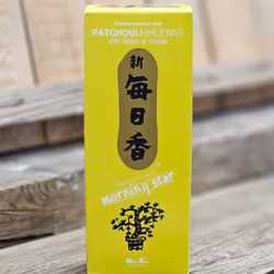 Morning Star - Patchouli, rökelsepinnar storpack