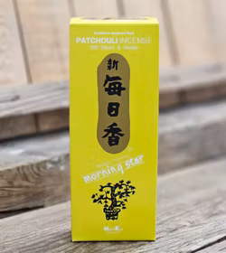 Morning Star - Patchouli, rökelsepinnar storpack