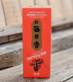 Morning Star - Myrrh, rökelsepinnar storpack