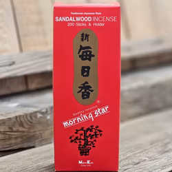 Morning Star - Sandalwood, rökelsepinnar storpack