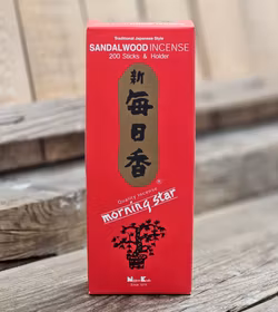 Morning Star - Sandalwood, rökelsepinnar storpack