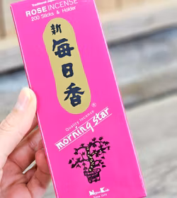 Morning Star - Rose, rökelsepinnar storpack