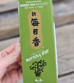 Morning Star - Green tea, rökelsepinnar storpack