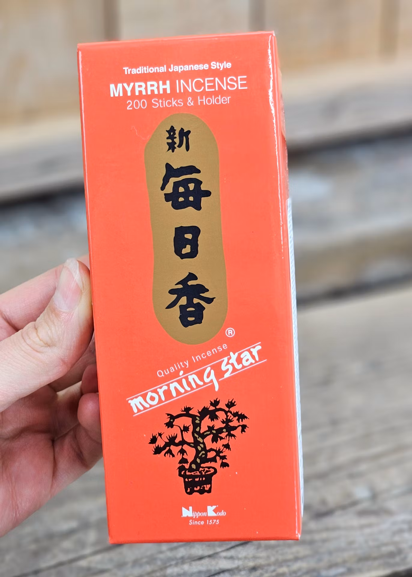 Morning Star - Myrrh, rökelsepinnar storpack