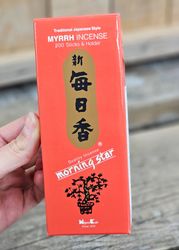 Morning Star - Myrrh, rökelsepinnar storpack