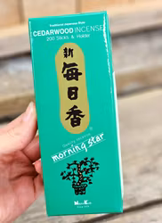 Morning Star - Cedarwood, rökelsepinnar storpack