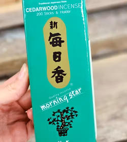 Morning Star - Cedarwood, rökelsepinnar storpack