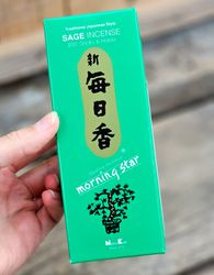 Morning Star - White Sage, rökelsepinnar storpack