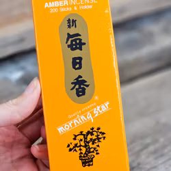 Morning Star - Amber, rökelsepinnar storpack